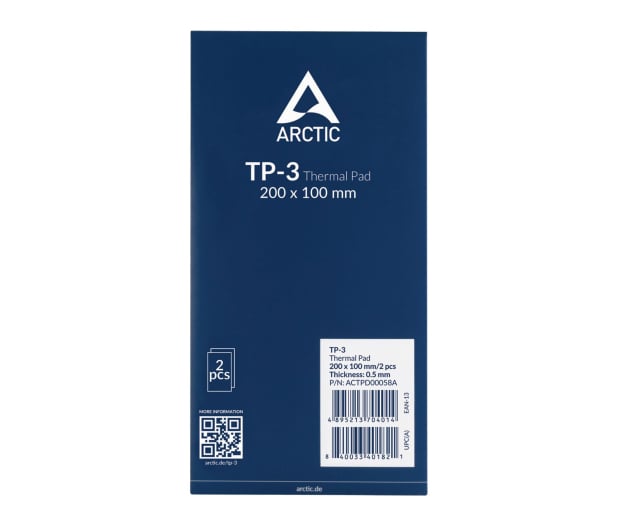 ARCTIC TP-3 200x100mm 2 Pack 2x0.5mm ACTPD00058A - 1353187 - zdjęcie 2